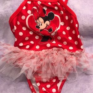 Disney Minnie Mouse Red Swimsuit